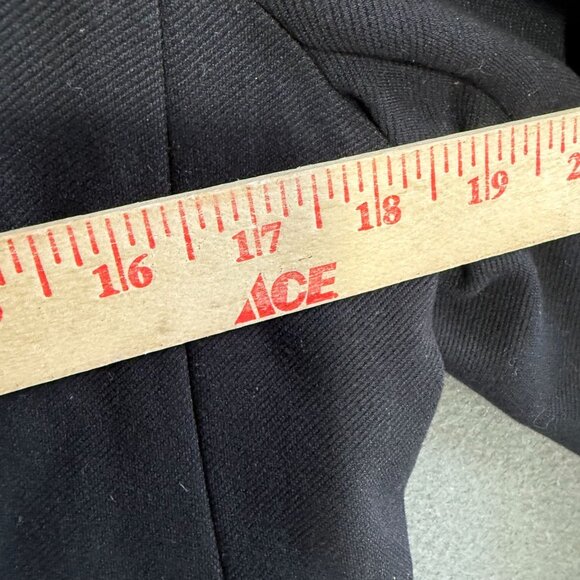 J. Crew 365 Stretch Twill Going Out Blazer Jacket Women's 10 Black Workwear - Picture 5 of 7